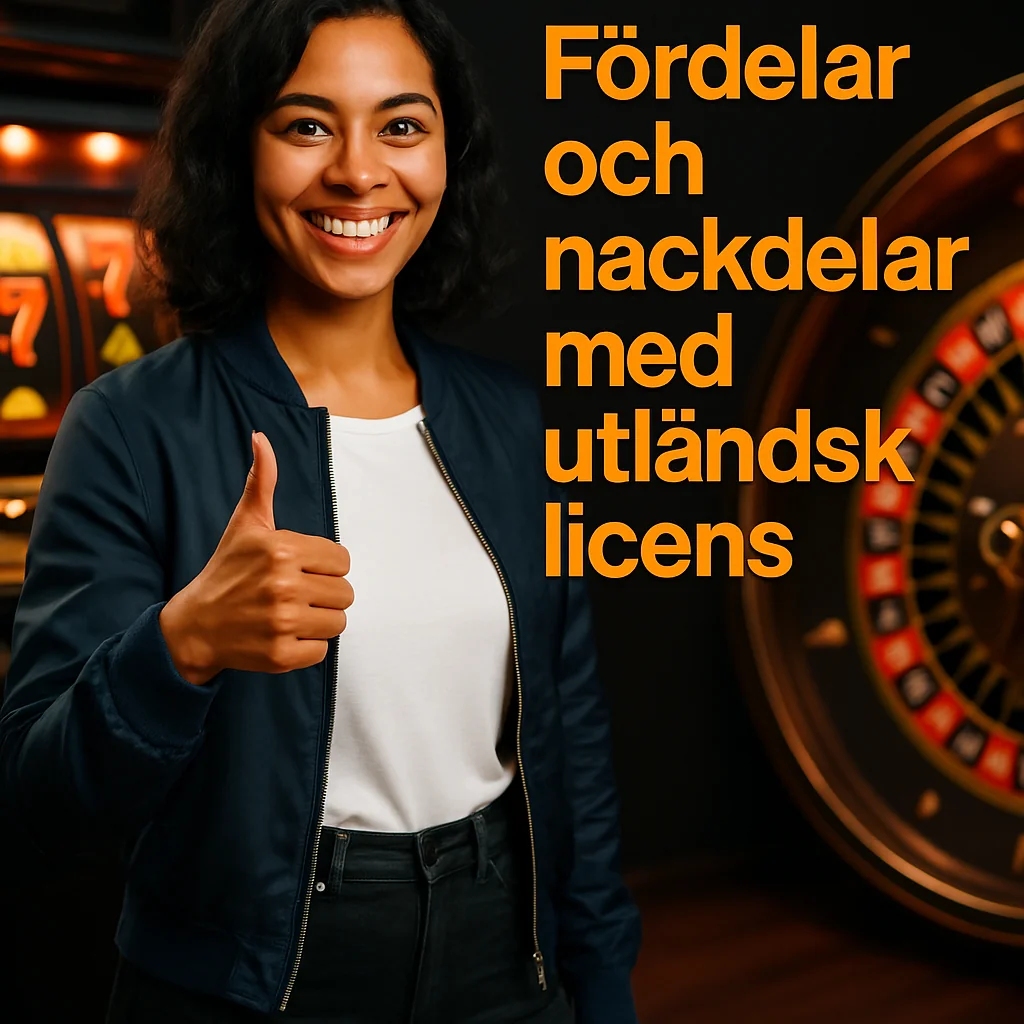 Fördelar och nackdelar med utländsk licens